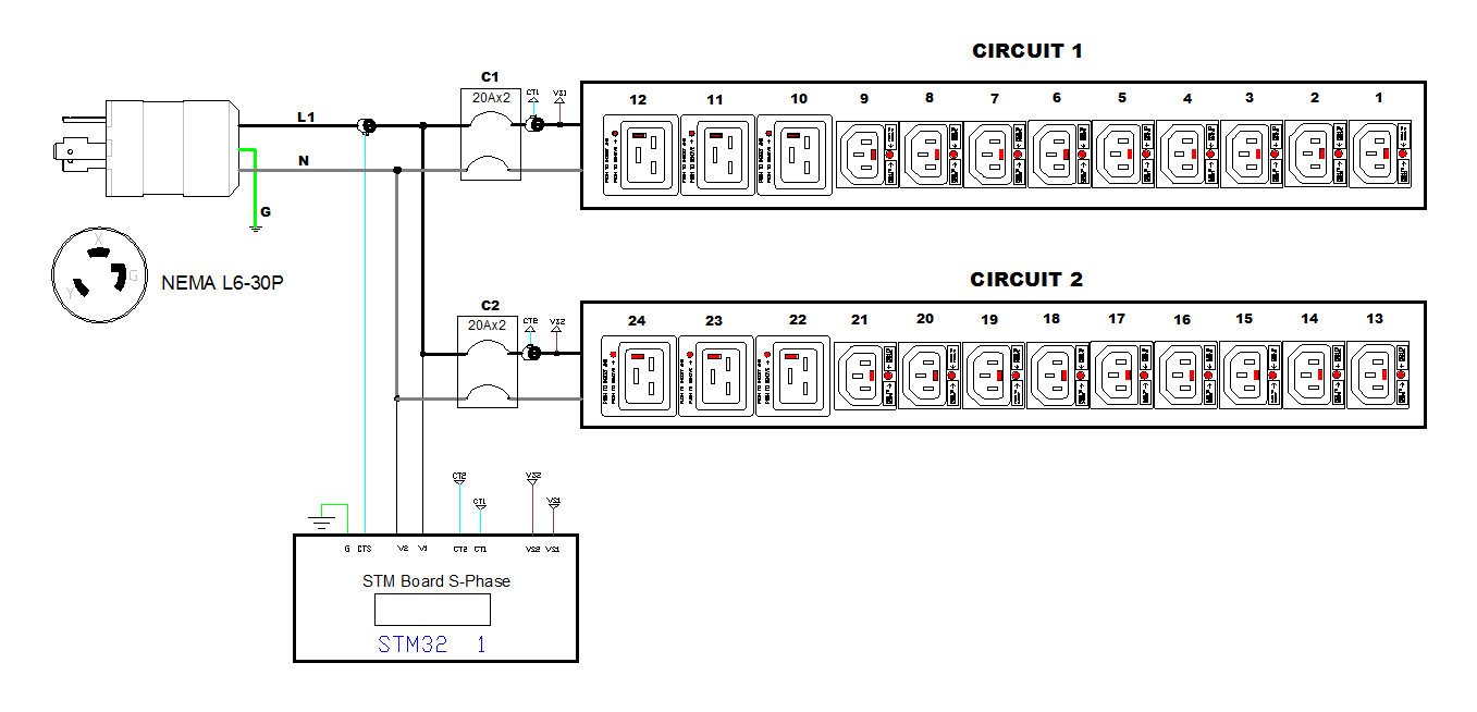 Rack Pdu Px2 1495v E2 Product Selector Raritan L6 30r Wiring Diagram Quotes